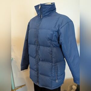 Vintage Down Winter Coat Made In Canada By Sprung Size L